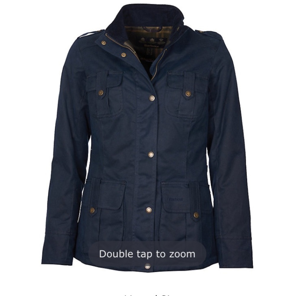 Barbour Olive Utility Jacket - Picture 3 of 13